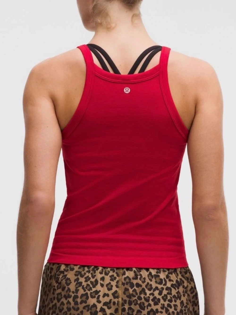 Lululemon Swiftly Cami Tank Top Oxford Red 14 NEW - Picture 2 of 6